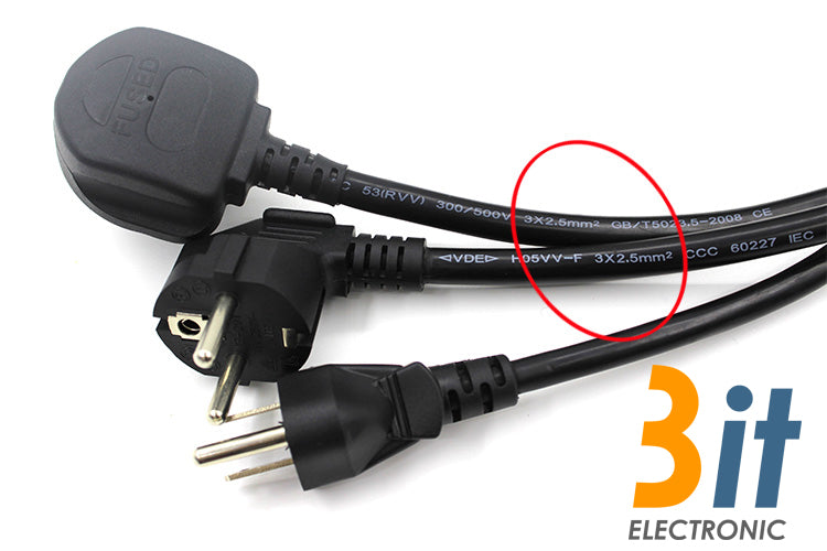 Cable de alimentación C19 para Iceriver KS3 KS3M KS3L KS5L
